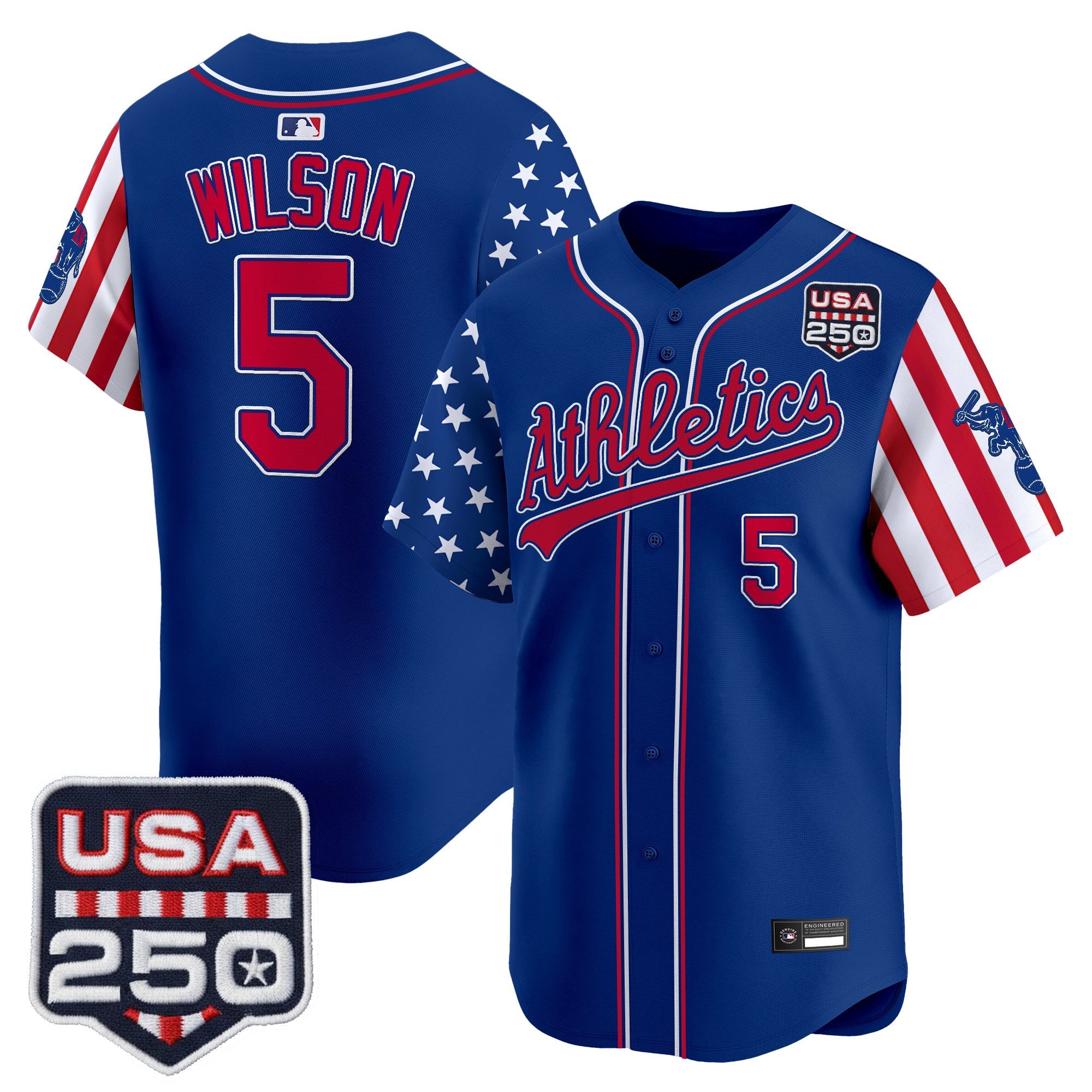 Men's Athletics "America 250 Edition" Vapor Premier Limited Jersey - All Stitched