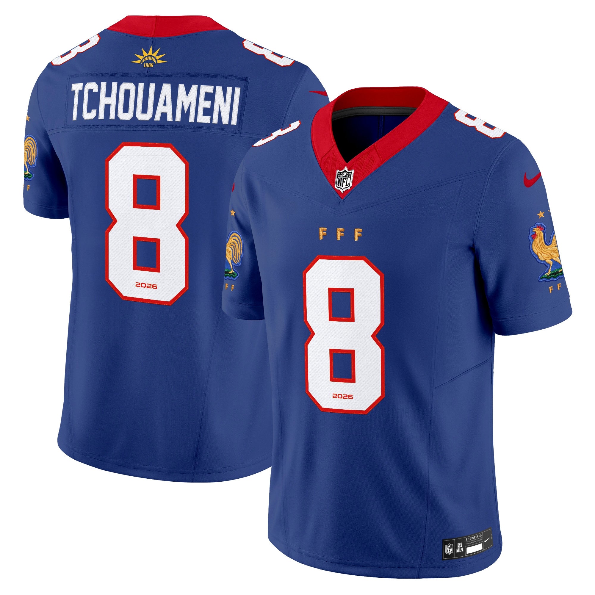 France National Team Vapor Limited Jersey - All Stitched