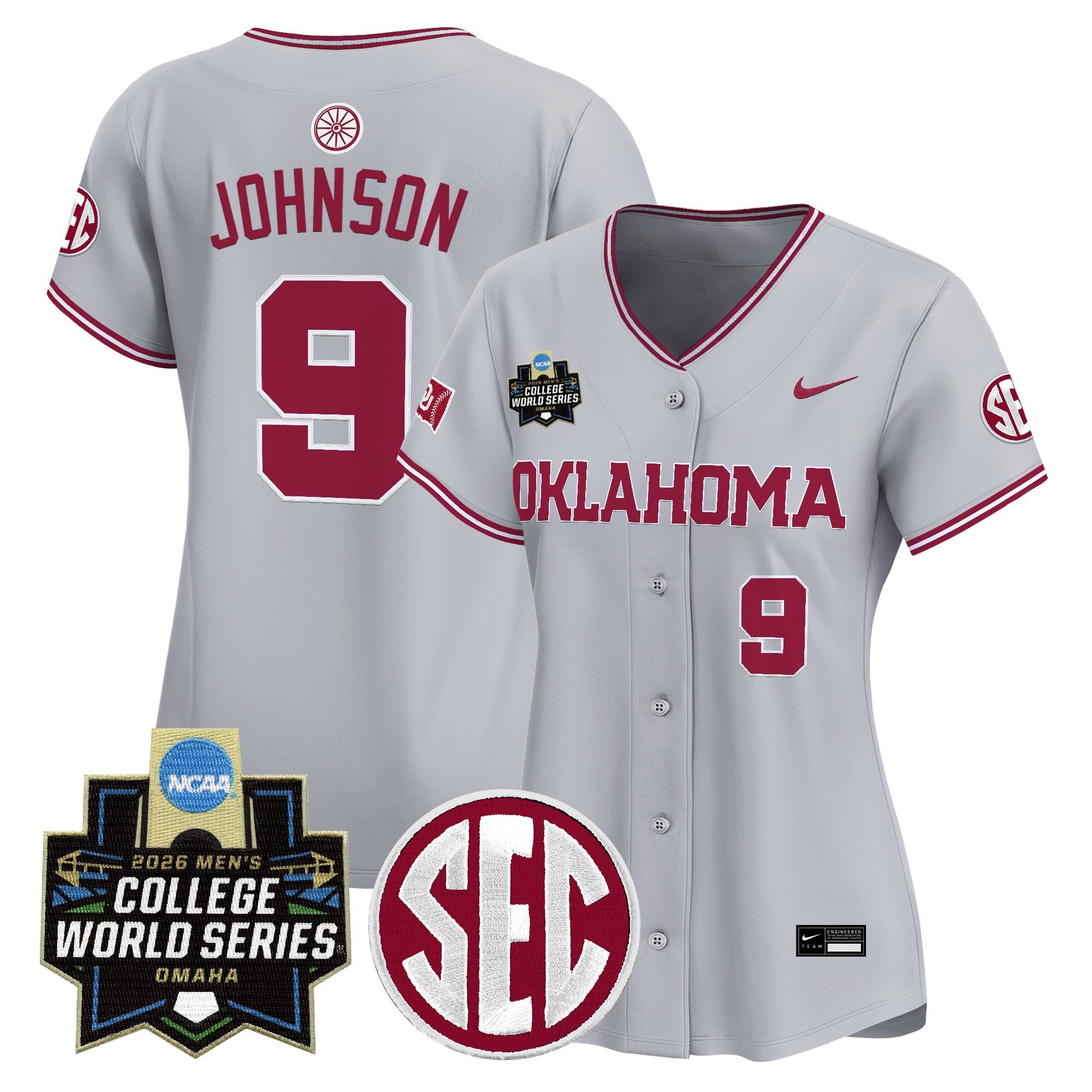 Women's Oklahoma Sooners 2026 World Series Vapor Premier Limited Jersey - All Stitched