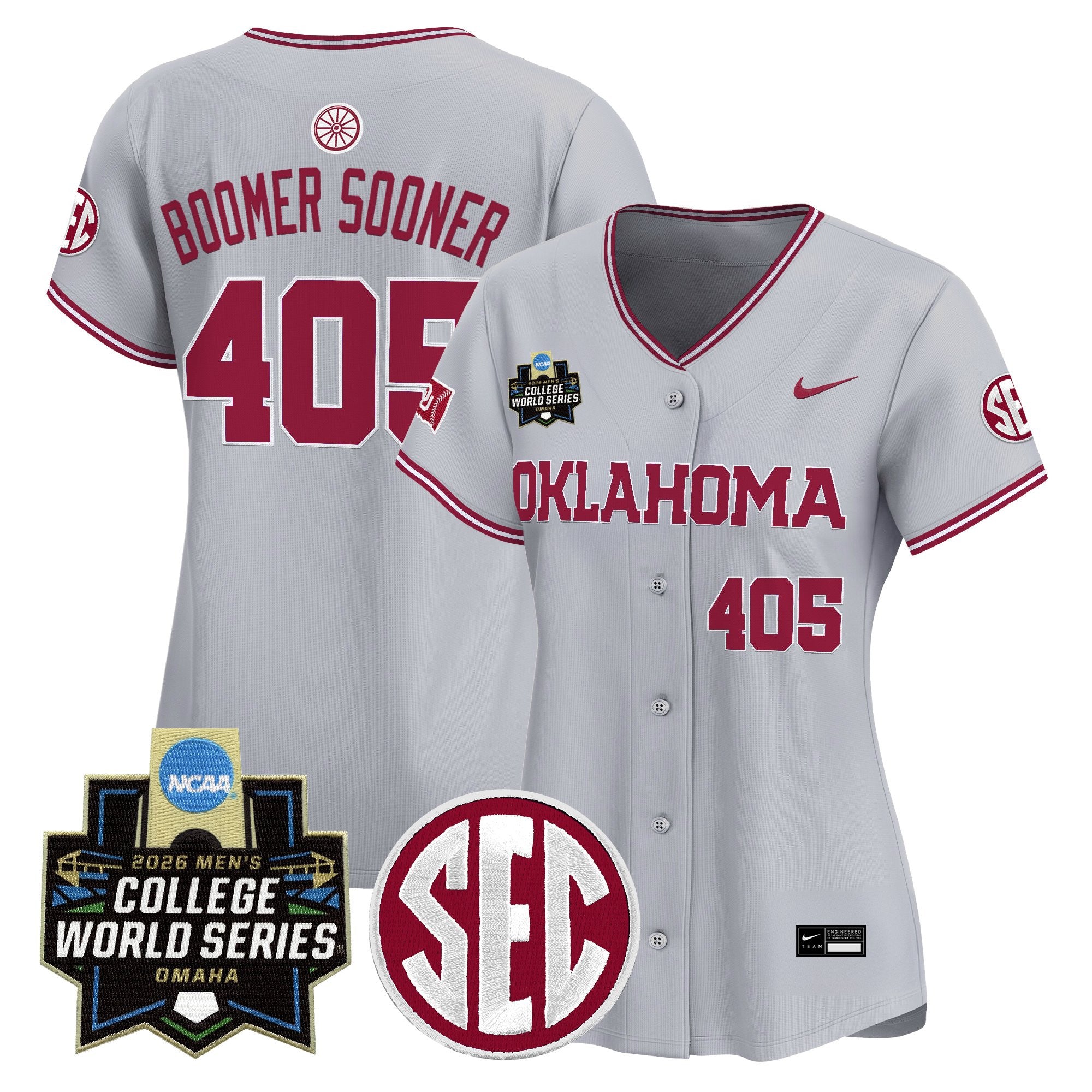 Women's Oklahoma Sooners 2026 World Series Vapor Premier Limited Jersey - All Stitched