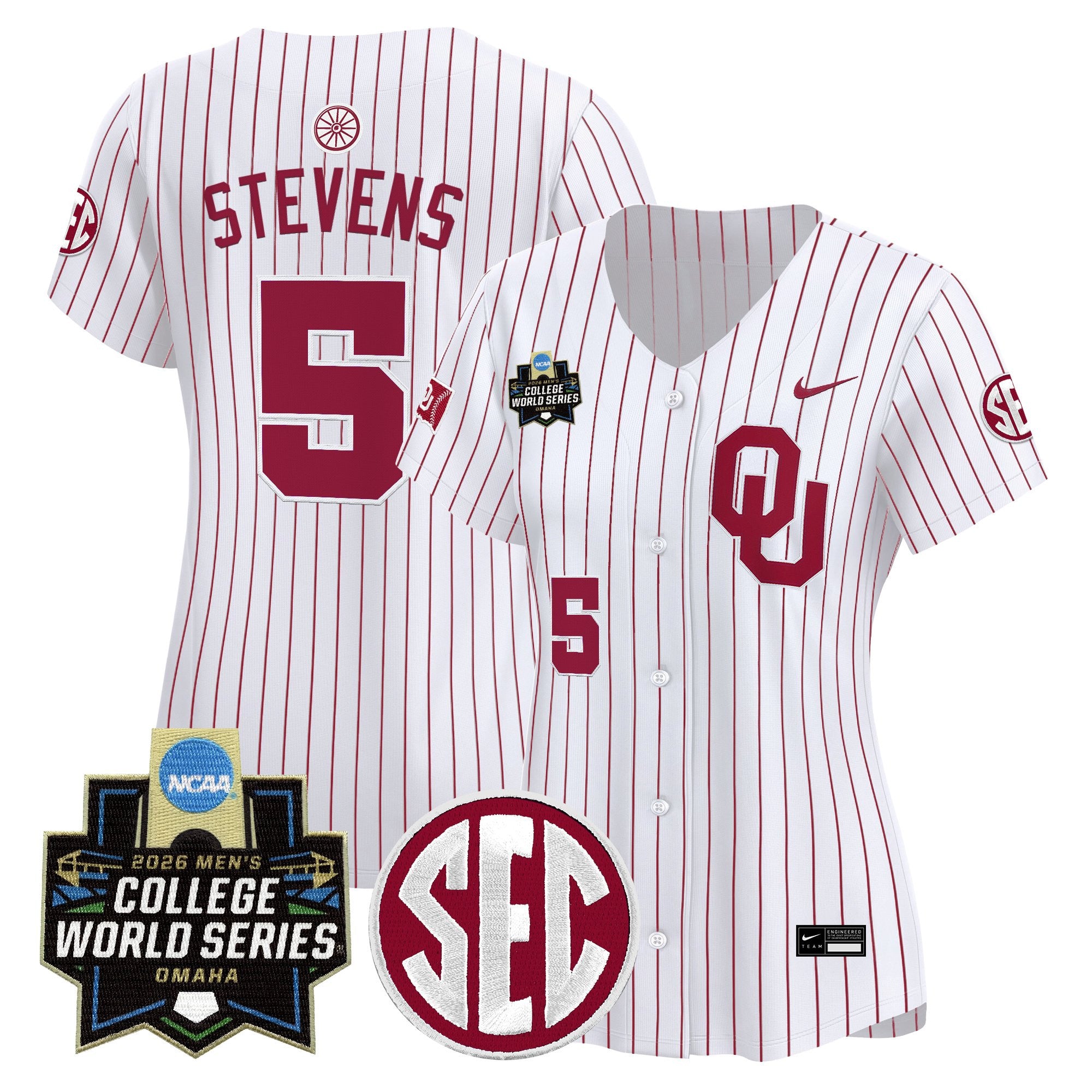 Women's Oklahoma Sooners 2026 World Series Vapor Premier Limited Jersey - All Stitched