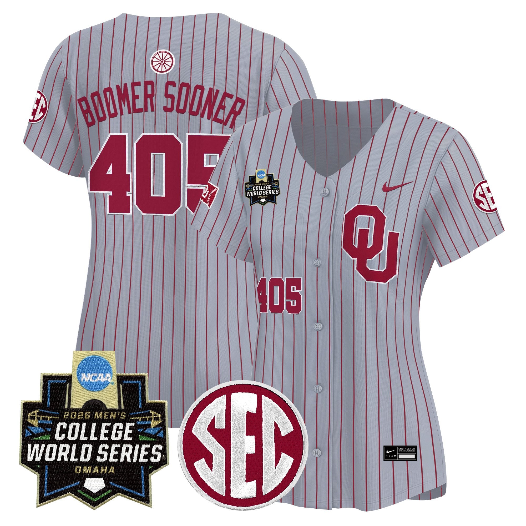 Women's Oklahoma Sooners 2026 World Series Vapor Premier Limited Jersey - All Stitched