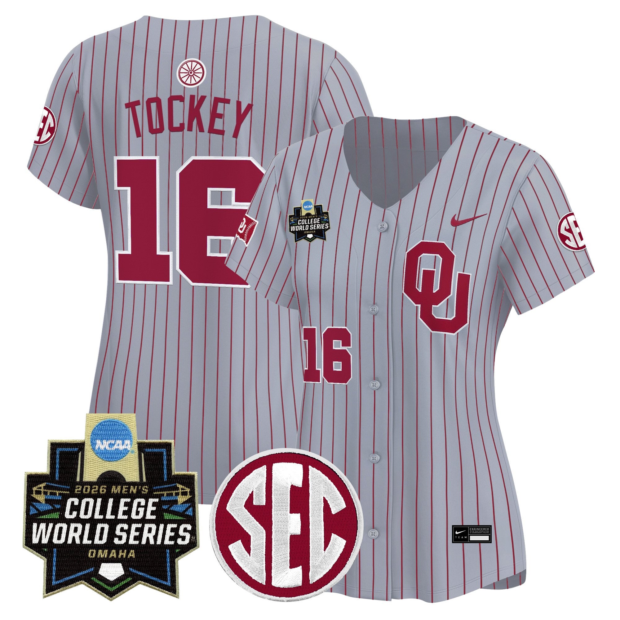 Women's Oklahoma Sooners 2026 World Series Vapor Premier Limited Jersey - All Stitched